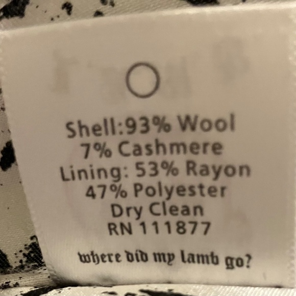 L.A.M.B. Black Vest Lined Loop Hole Closure - Gwen Stefani Collection - NWOT - Picture 5 of 11